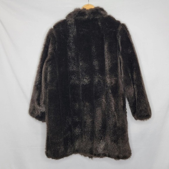 DARK Brown almost Black Mid Length Vintage fur - Picture 8 of 16